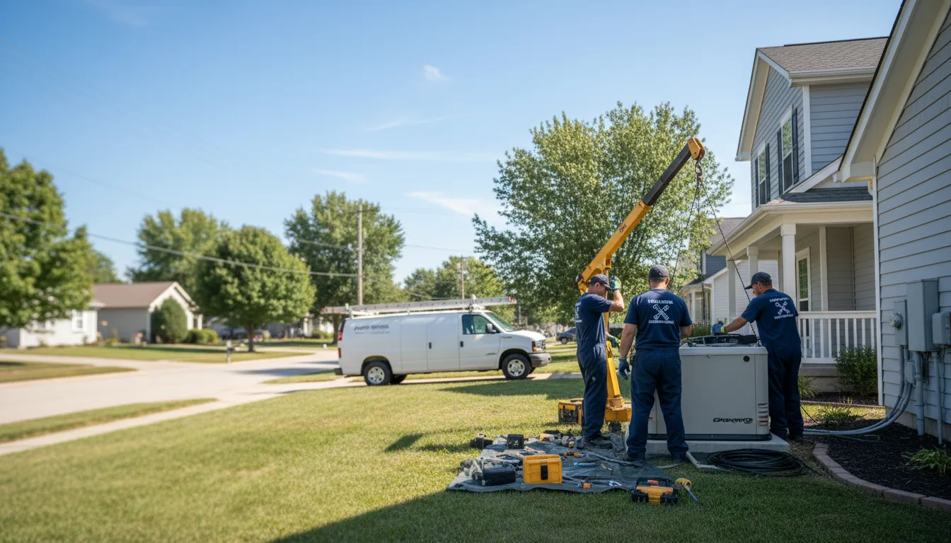 Generator Installation in Harrisonville, PA near me